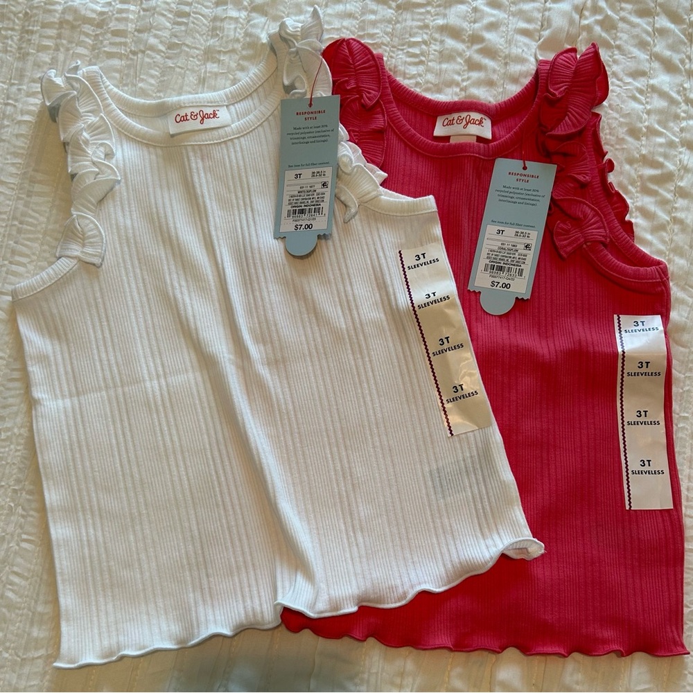 Ruffle Tank Tops